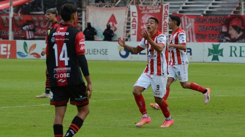 Douglas Haig perdió el invicto en Rafaela.