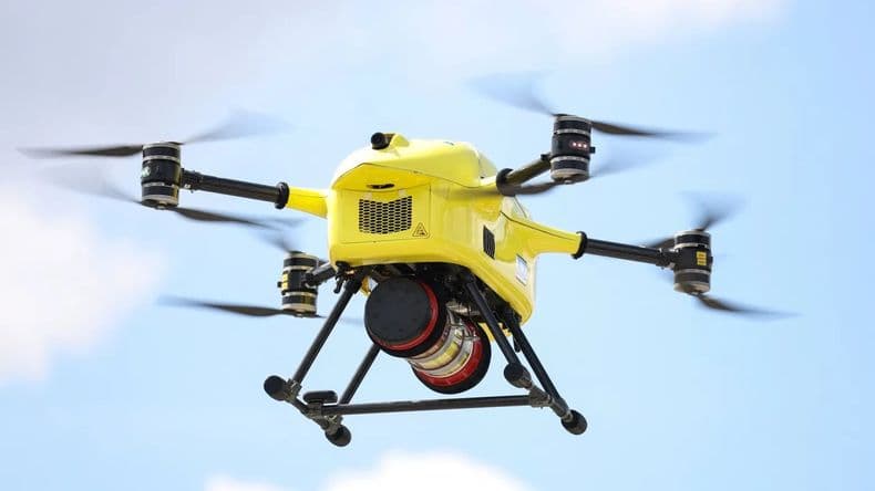 Un dron del Centro de Monitoreo permitió detener a un sospechoso por robo de cables en barrio Villa Progreso