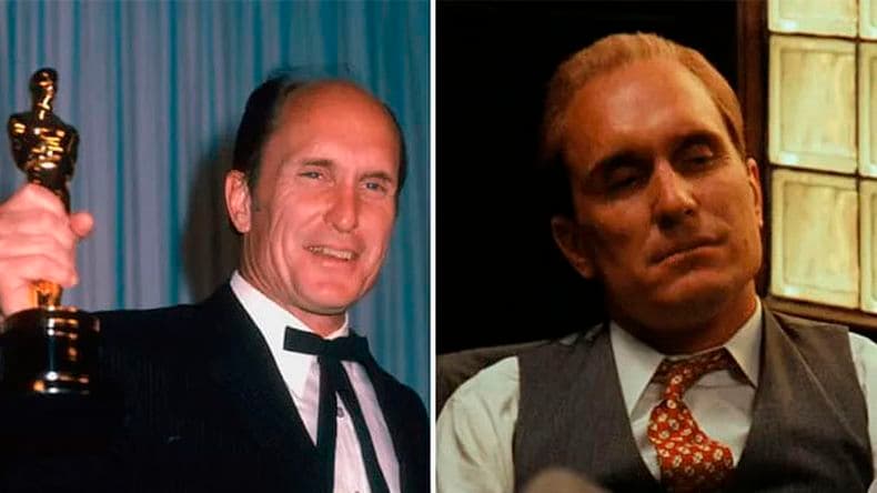 Estrella de El padrino, Robert Duvall ganó el premio Oscar en 1984.