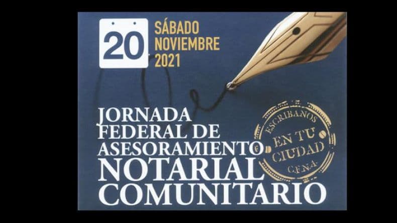 "Los escribanos salen a la calle para brindar asesoramiento a los ciudadanos"