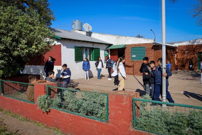 La escuela del Paraje Ayerza tiene nuevo comedor: una mejora esperada que ya es realidad