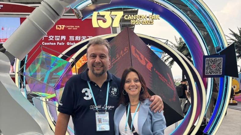 Empresarios de Pergamino en la Feria de Cantón, China