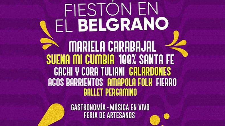 Variada y nutrida agenda de espectáculos para este fin de semana en Pergamino