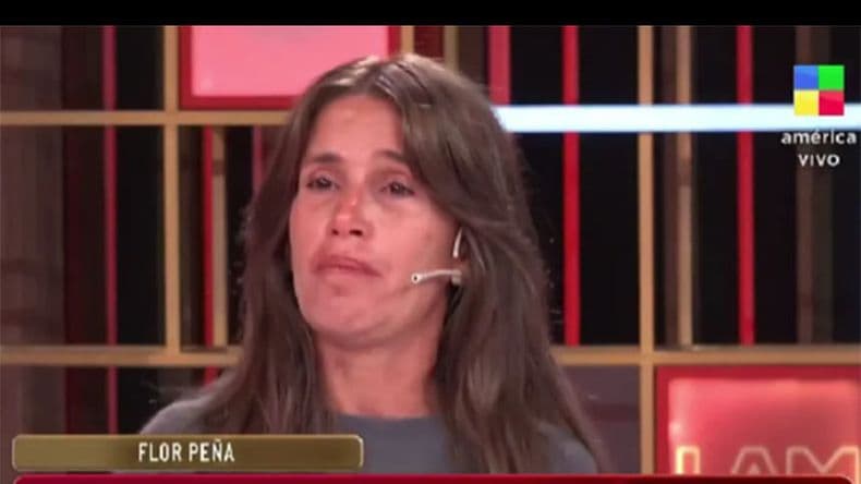 "Hay un límite": Florencia Peña estalló en llanto por las acusaciones de Viviana Canosa