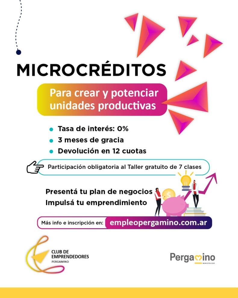 Impulso local: el Municipio de Pergamino lanzó microcréditos sin interés para emprendedores