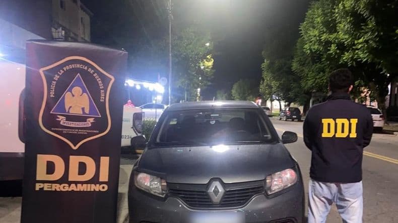 El Renault Logan, celulares y una notebook fueron secuestrados en Pergamino dura