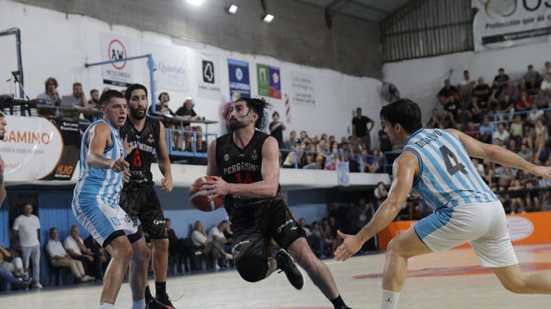 Pergamino Básquet derrotó a Racing de Avellaneda y se puso match point