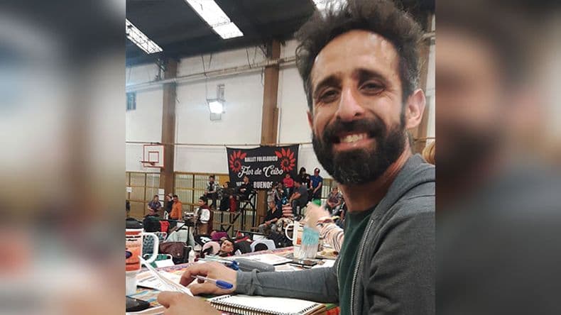 Hernán Zárate es el nuevo director del Cuerpo Municipal de Danzas de Pergamino