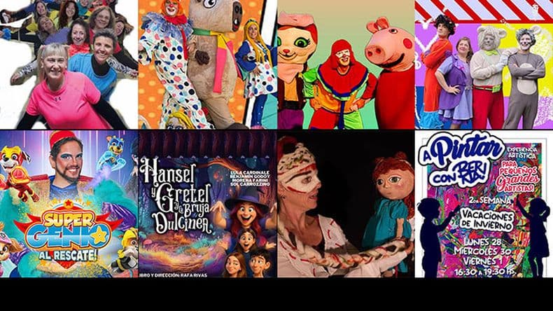 Estas vacaciones en Pergamino los elencos llenan de teatro, música y color la agenda infantil
