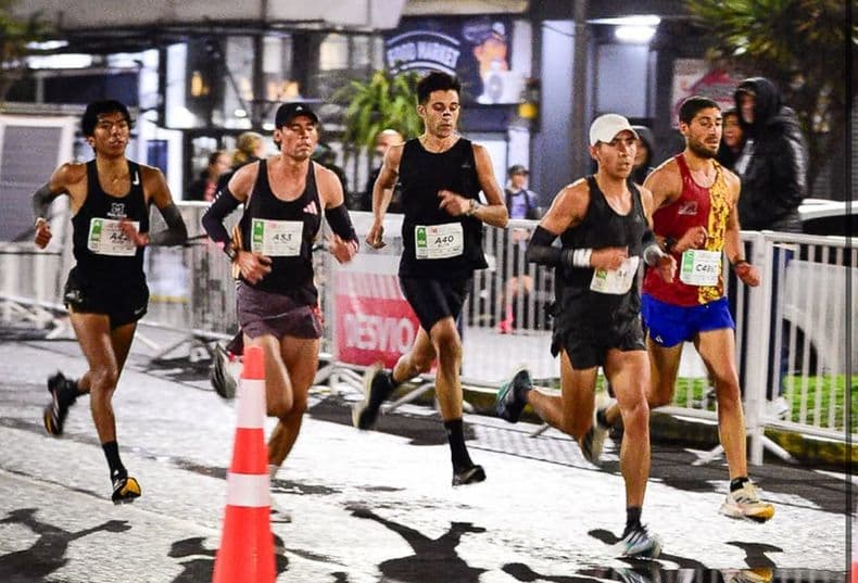 Ivo Tapia quinto en los 10K del Maratón de Mar del Plata