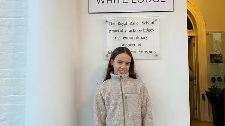 Jazmín Arrieta, la joven bailarina pergaminense que persigue su sueño en Londres