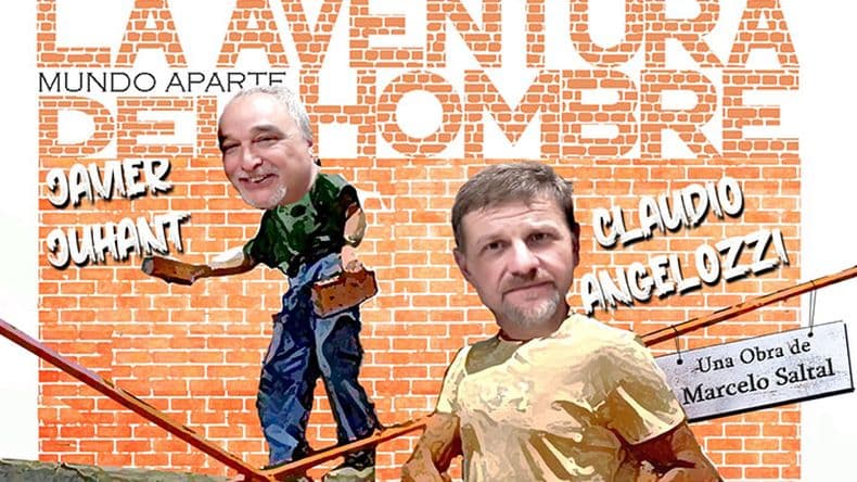 Marcelo Saltal estrena en Pergamino "La aventura del hombre (Mundo aparte)"