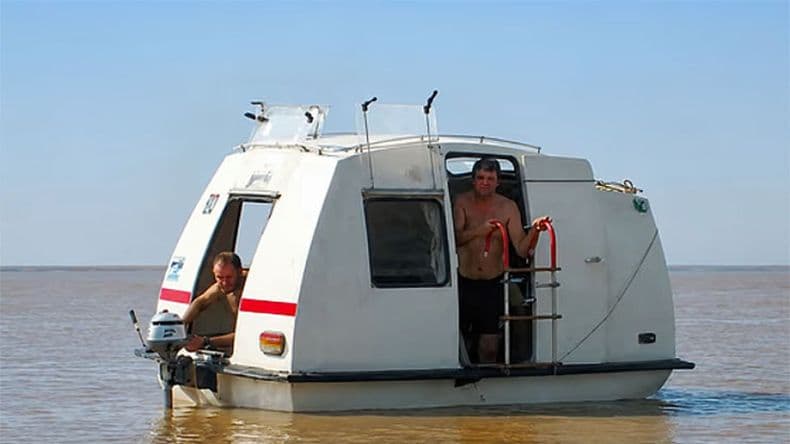 La Boyita, la casa rodante anfibia argentina que se adelantó a las SUV de China