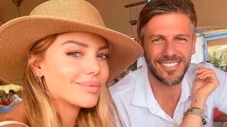 Evangelina Anderson y Martín Demichelis.&nbsp;