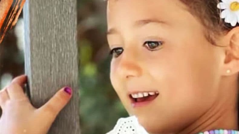 Mila, la hija de 7 años de Tomás Yankelevich, con residencia en Miami.