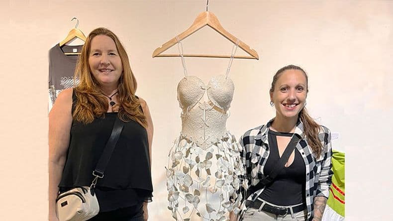 Moda que rompe el molde: arte, cerámica y diseño se fusionan en una muestra innovadora