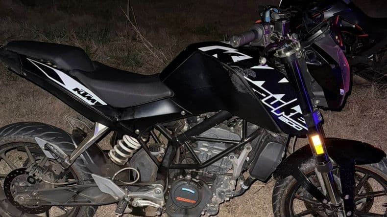 Intensa persecución en moto terminó con un joven aprehendido por circular en vehículo robado en La Matanza