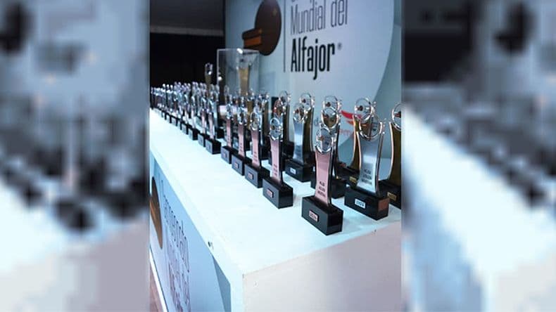 Campeonato Mundial del Alfajor. Se otorgan medallas de Oro, Plata y Bronce, y se