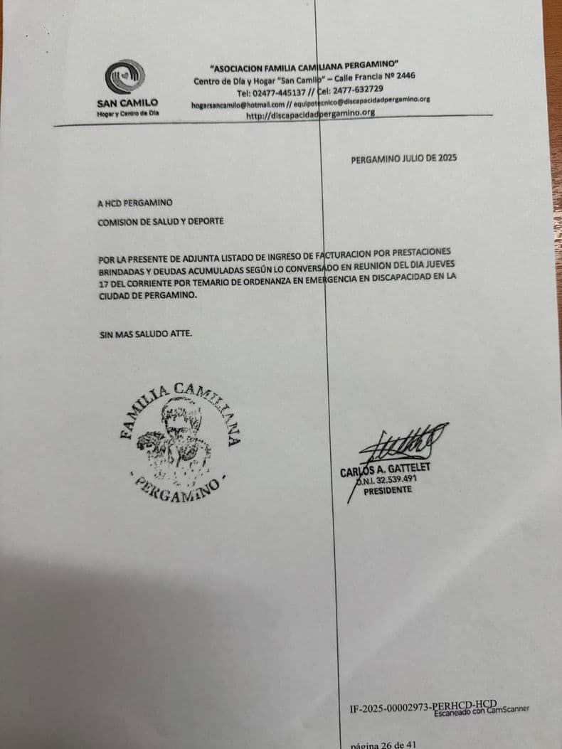El caso Hogar San Camilo: historia que conmueve, pero vuelve con millones en rojo y preguntas sin responder