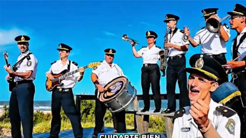 Un spot musical de la Policía Bonaerense para presentar el Operativo Sol a Sol