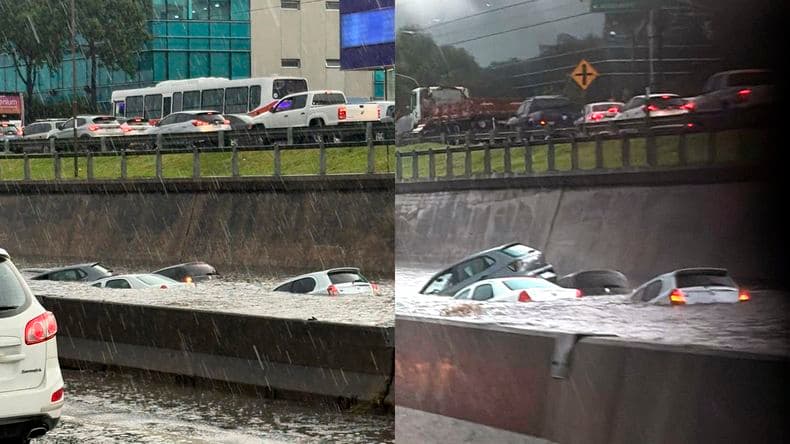 Autos inundados en la Panamericana: qué cubren los seguros y cómo hacer los reclamos