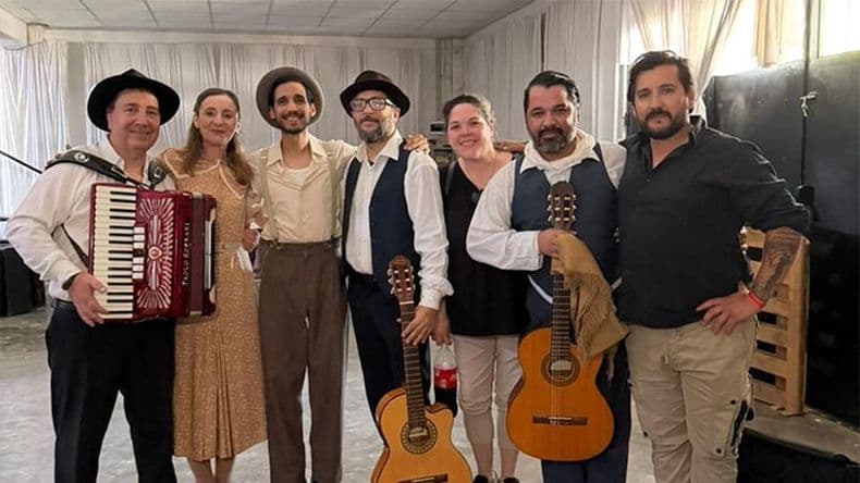 María Córdoba y Nicolás Giménez estuvieron acompañados por Jaquelín Saucedo, Ger