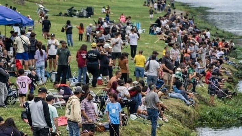 Organizan un torneo bonaerense de pesca en el arroyo Pergamino