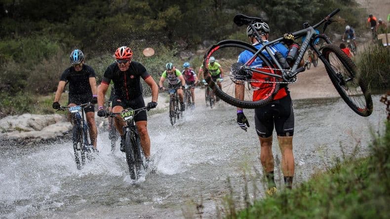 La etapa de ciclismo presentó diversas alternativas en su recorrido.
