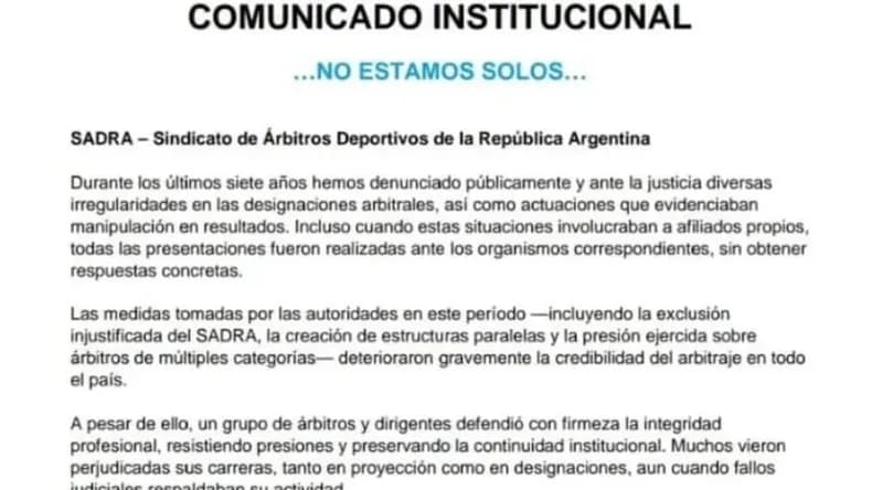 El descargo de SADRA tomó amplia dimensión en las redes sociales, donde en los ú