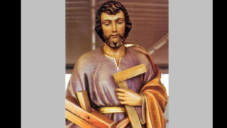 El domingo es la Fiesta de San José Obrero, patrono de los trabajadores