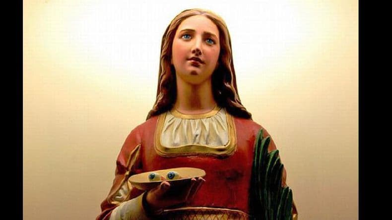 El martes será la fiesta de Santa Lucía