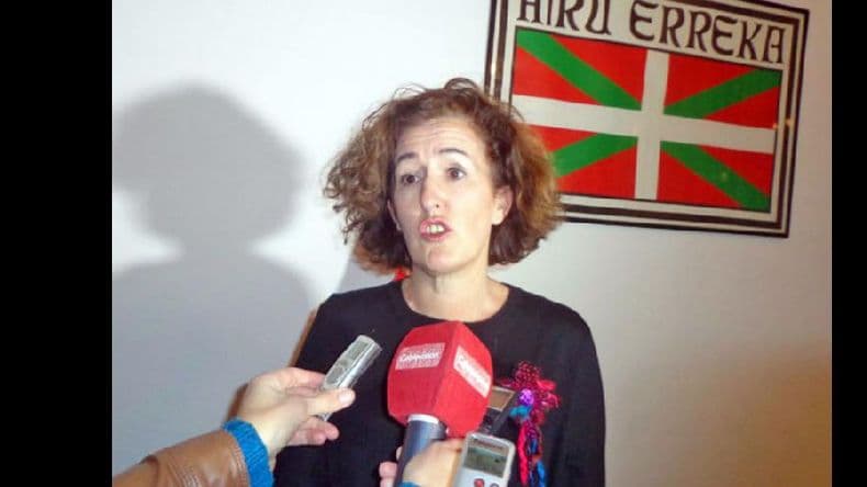 La delegada del País Vasco, hoy en la ciudad