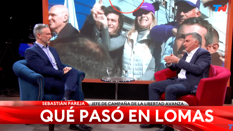 Desafortunado: Sebastián Pareja trató de "discapacitados" a los opositores tras la agresión a Milei