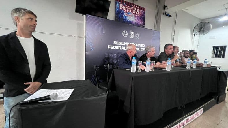 Este martes presentaron el segundo torneo juvenil federal del Consejo Federal de