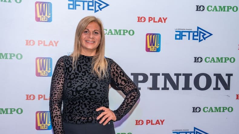 La conductora Marisa Flores.