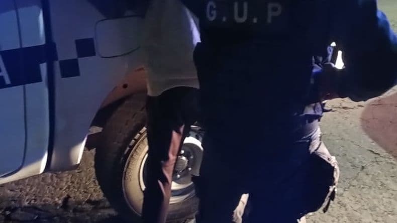 Detenido: La Patrulla Urbana apresó un joven cuando robaba materiales de una obra en construcción