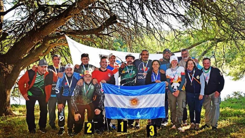 La delegación Argentina que viajará al Panamericano.