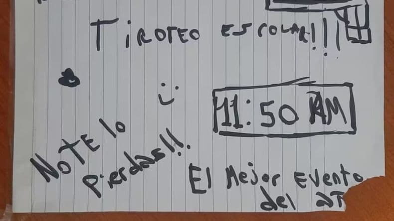 En estos días en escuelas de otras ciudades del país aparecieron pintadas simila