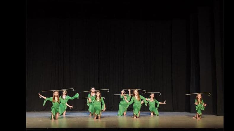 Una de las coreografías premiadas.