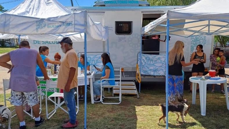 Salud cerca de casa: la Unidad Sanitaria Móvil llega a dos barrios de Pergamino