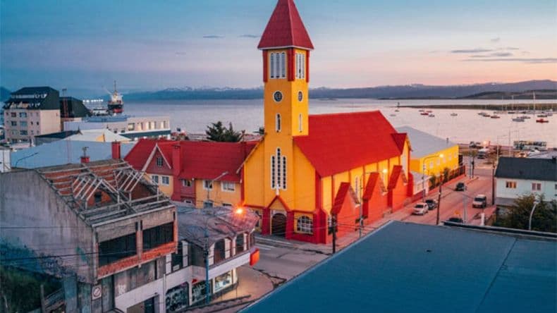 Ushuaia, la bella ciudad patagónica.