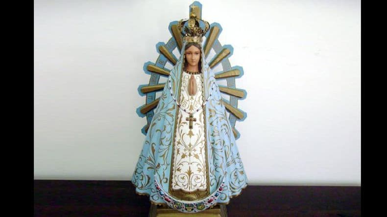 Continúa el tiempo de preparación en honor a la Virgen del Luján