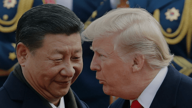 Xi Jinping y Doland Trump. Guerra Comercial