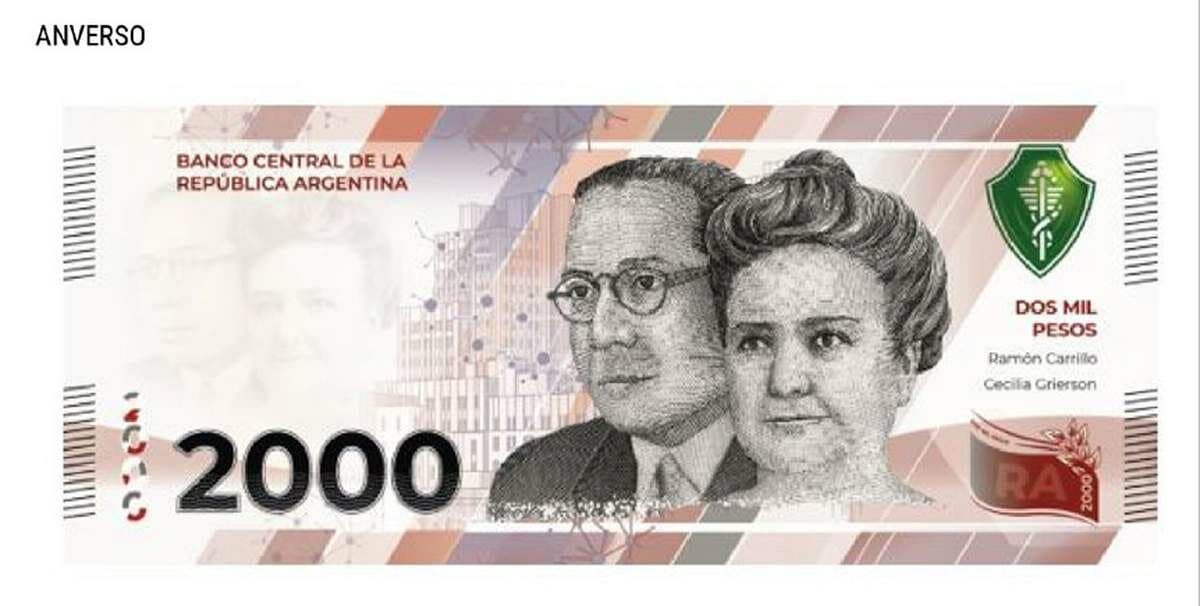 ¿A quiénes homenajea el nuevo billete de 2000 pesos?