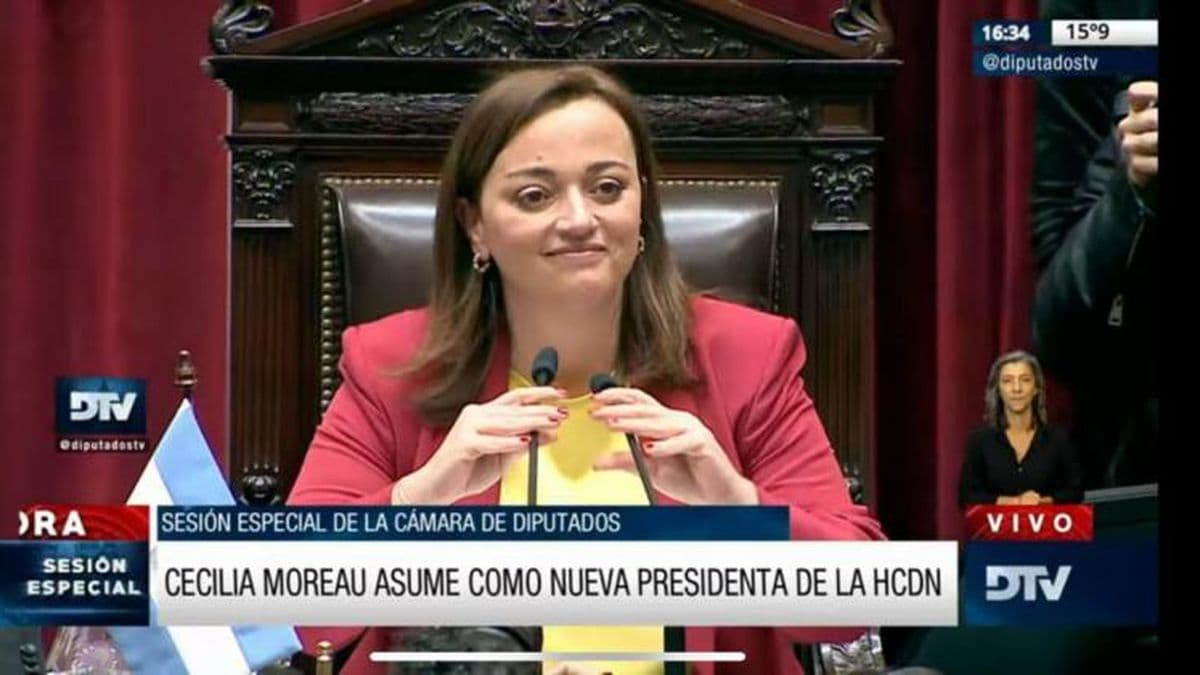 Cecilia Moreau: "Vamos a construir los consensos necesarios y avanzar en una agenda que busque resolver los problemas de la gente"