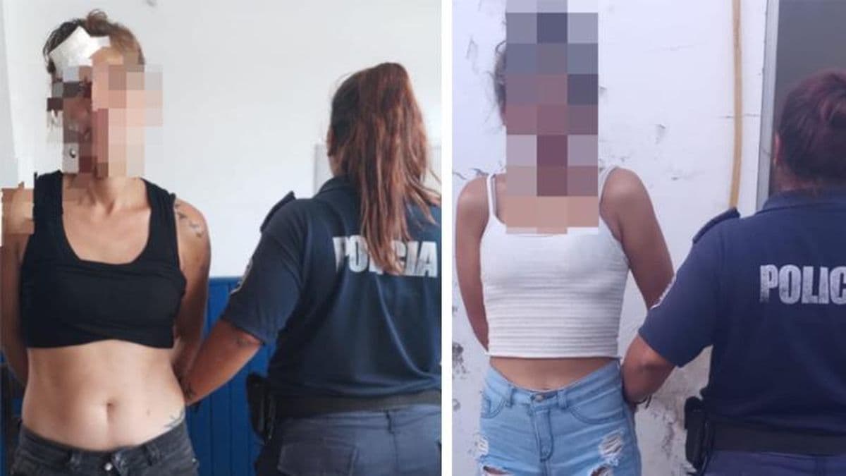 Dos mujeres fueron detenidas en un intento de robo