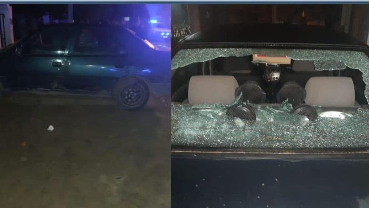 Denunció que atacaron su casa y auto con piedras