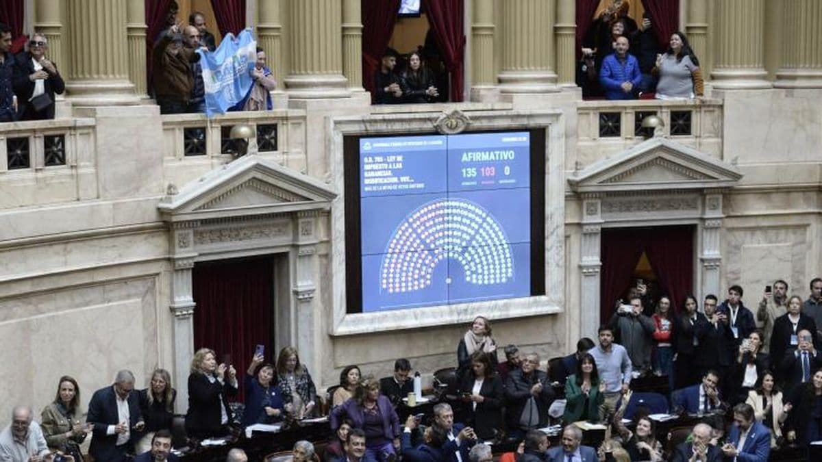 Diputados dio media sanción al proyecto que quita el impuesto a las Ganancias