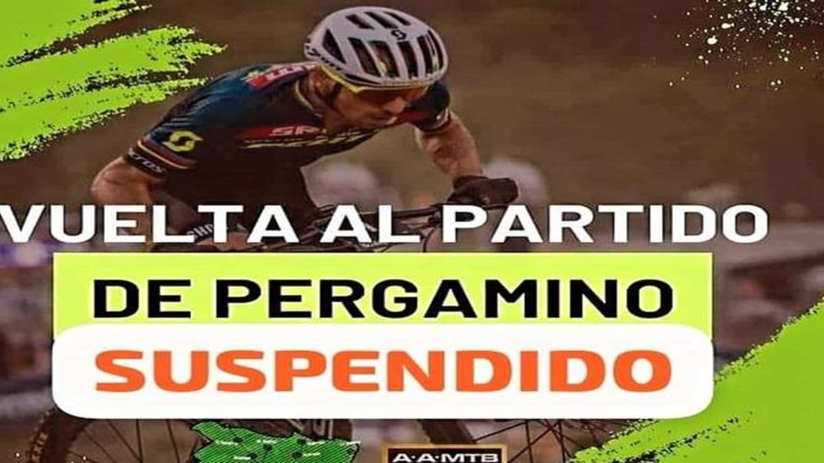 Suspendieron la Vuelta al Partido de Pergamino por las lluvias