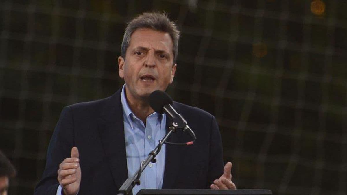 Massa: "Digamosle sí al trabajo y al crecimiento"